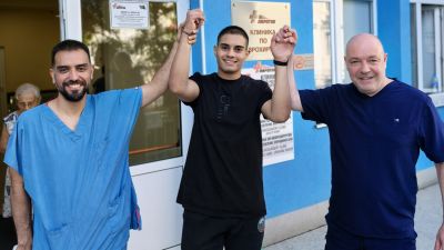 Добре се възстановява спасеният на Лазаровден 15-годишен борец