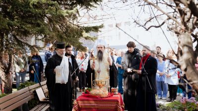 Патриахът благослови пироговци в Световния ден на здравето 7 април