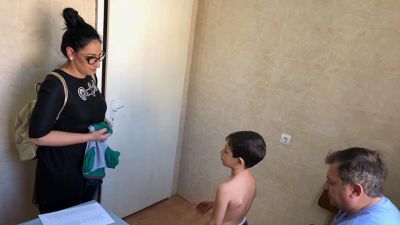 Специалистите от НП "Детско здраве - Пирогов" прегледаха над 400 деца от Сандански