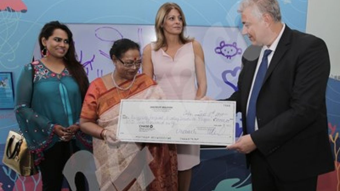Съпругата на президента на Индия дари 10 000 долара на детските клиники в "Пирогов"