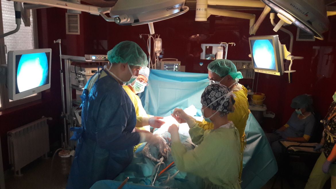 Пирогов и ВМА спасиха бебе с рядък тумор