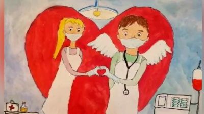 Коледен подарък от децата за „земните ангели“ – лекарите в „Пирогов“
